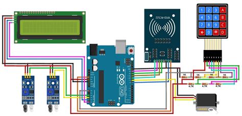 automatic toll collection system using rfid block diagram|automatic toll gate system.